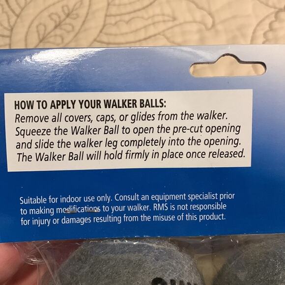 Walker glide balls - Picture 5 of 5